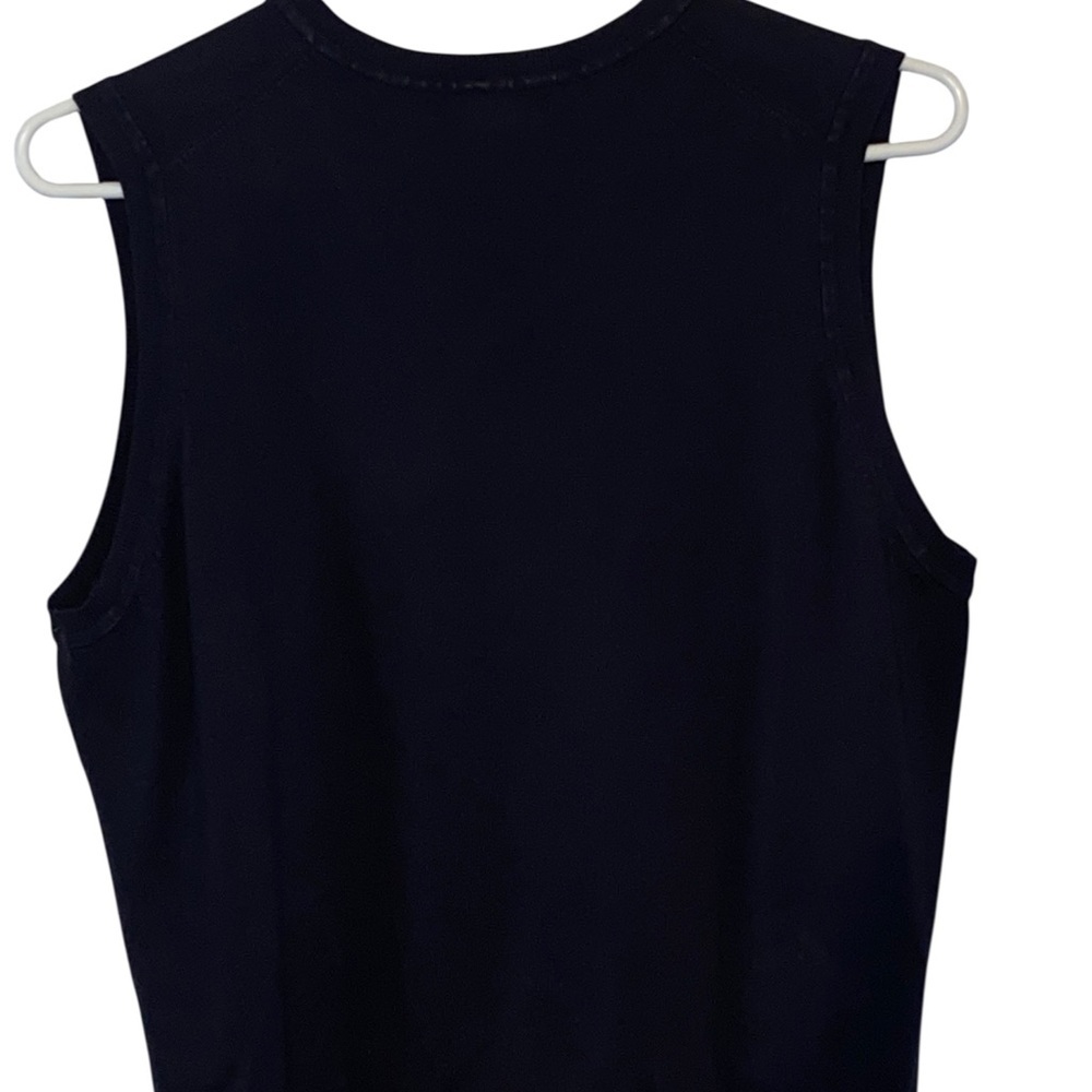 Southwest Airlines Employee Lands' End V-neck sweater vest embroidered logo. - Picture 7 of 10